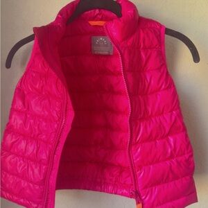 Primary Bright Pink Puffer Vest